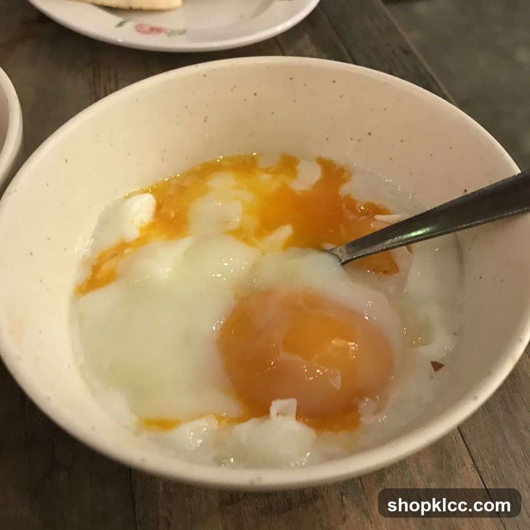Soft-boiled eggs