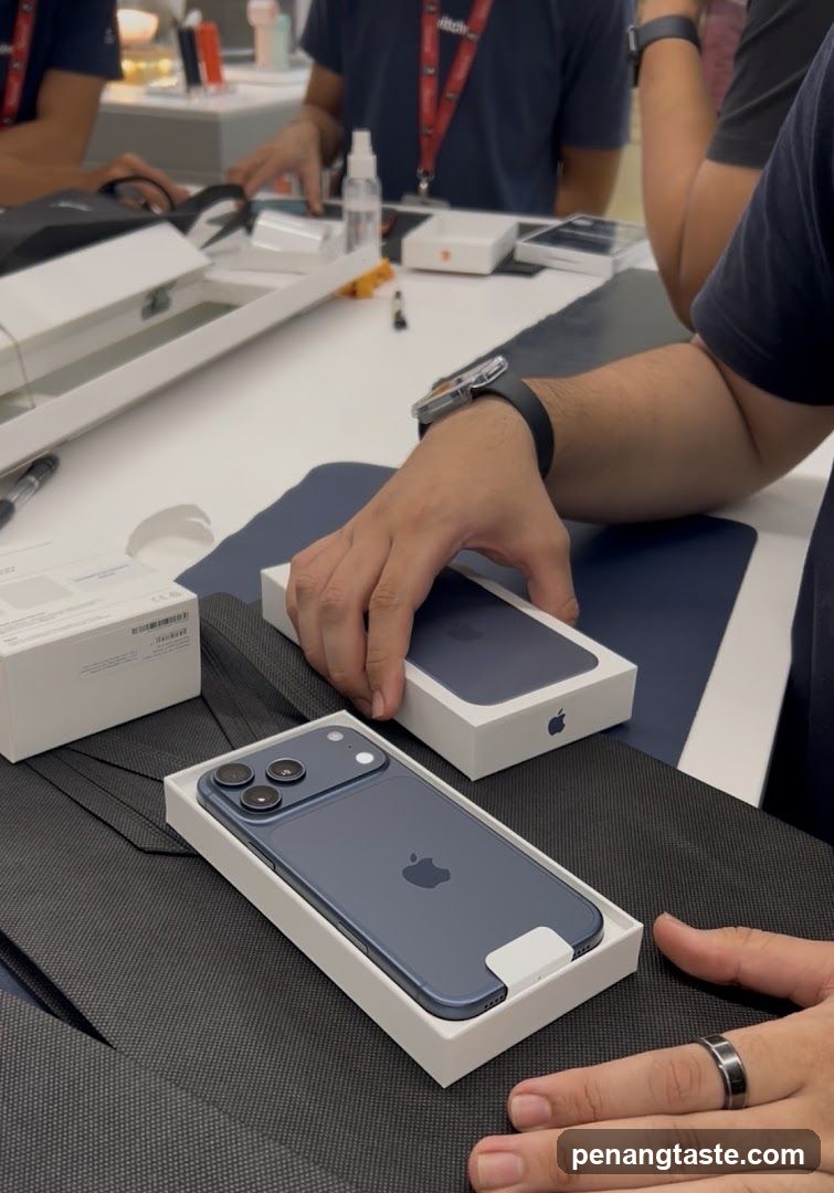 Unboxing iPhones