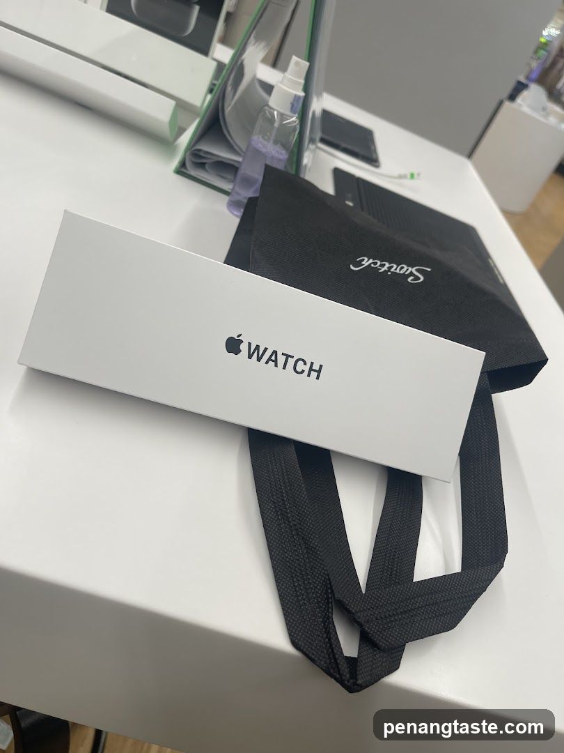 Apple Watch Box and Bag