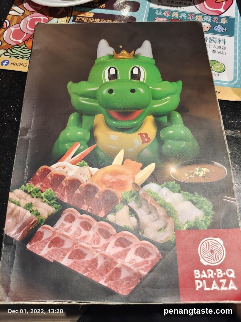 BarBQ Plaza Menu