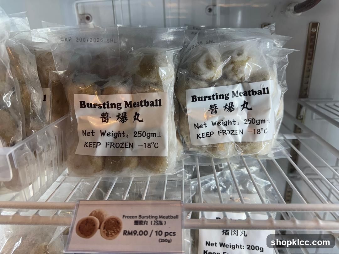 Frozen Meatballs