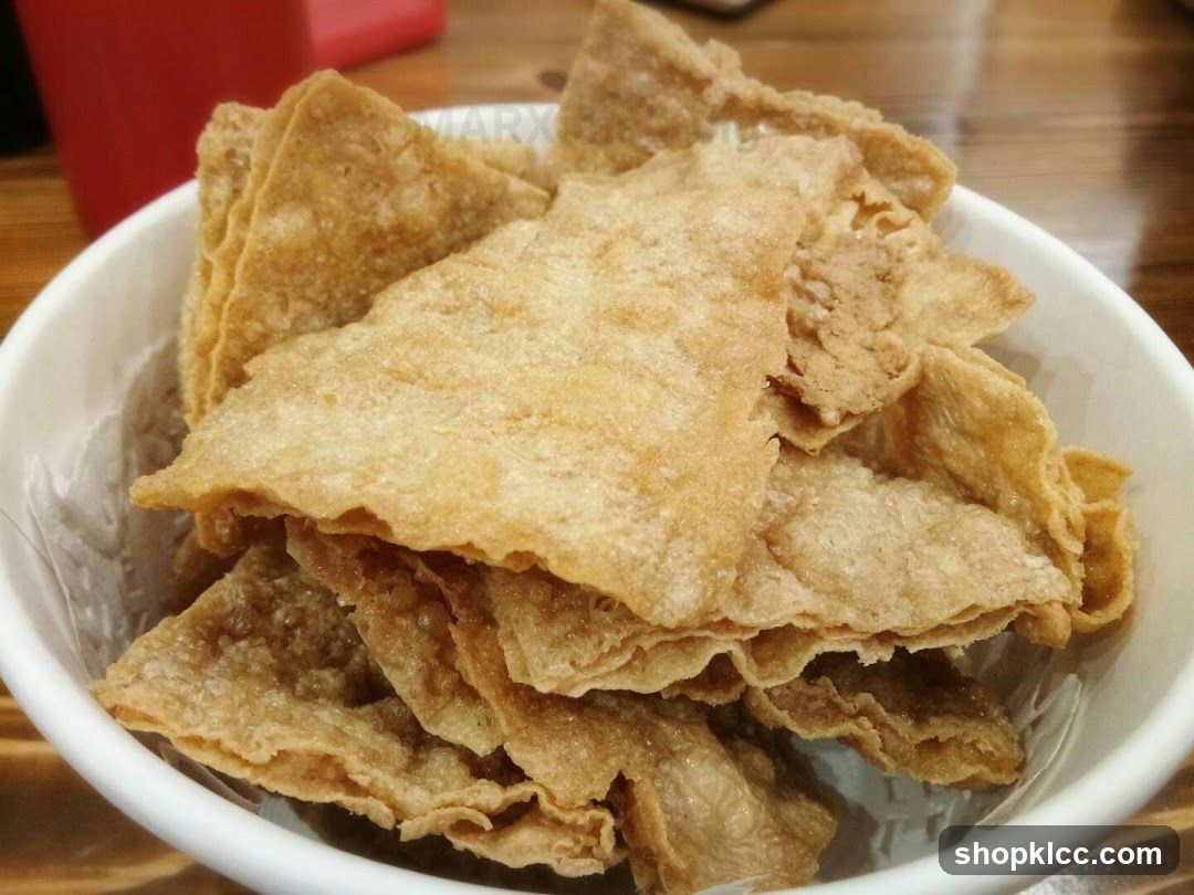 Fried Wonton Crisps