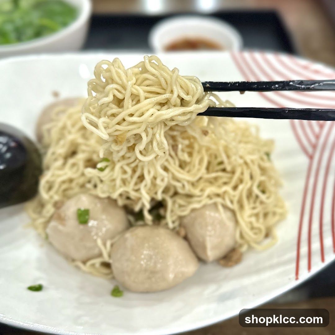 Noodles with Meatballs