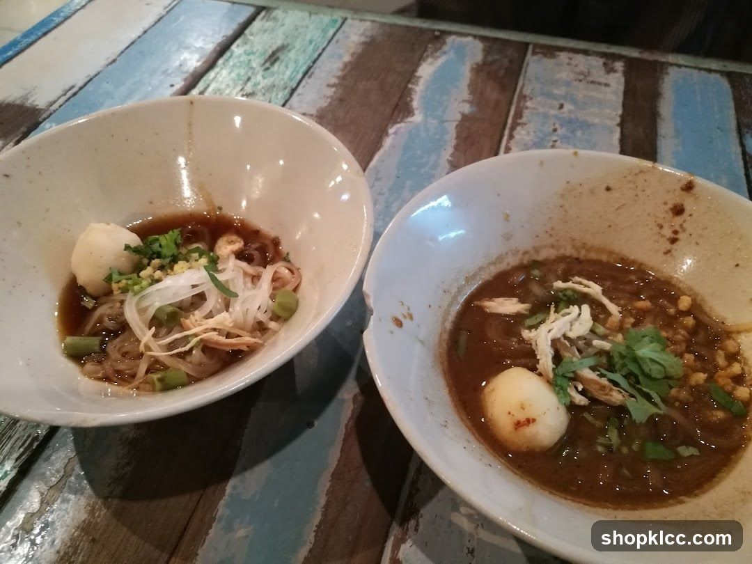 Two Bowls of Noodles