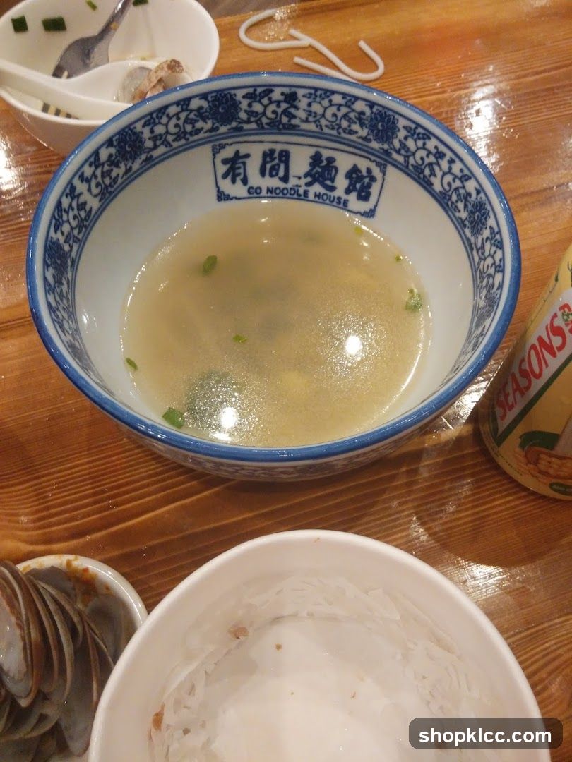 Soup Bowl with Chinese Characters