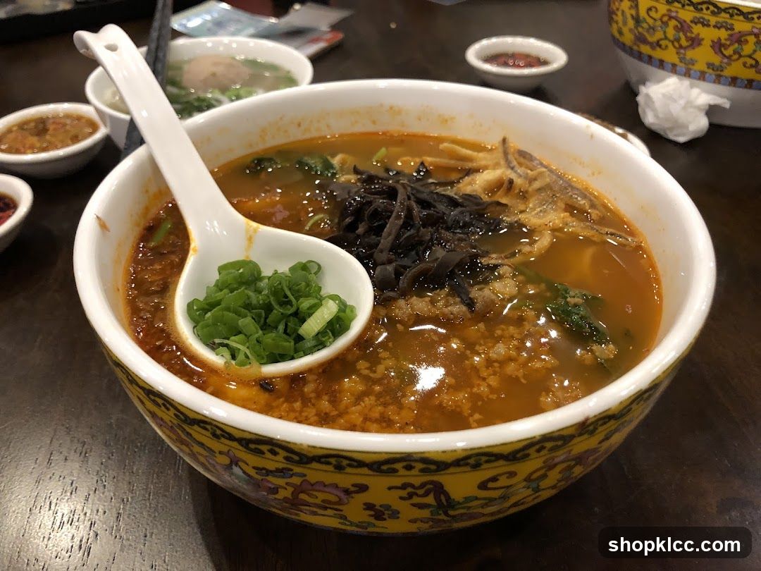 Spicy Noodle Soup