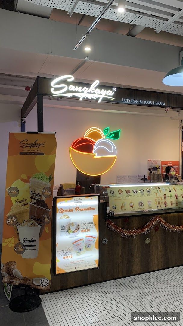 Sangkaya Ice Cream Shop Interior