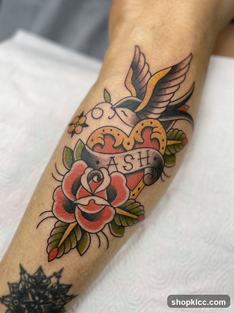 Traditional Tattoo Sleeve Design