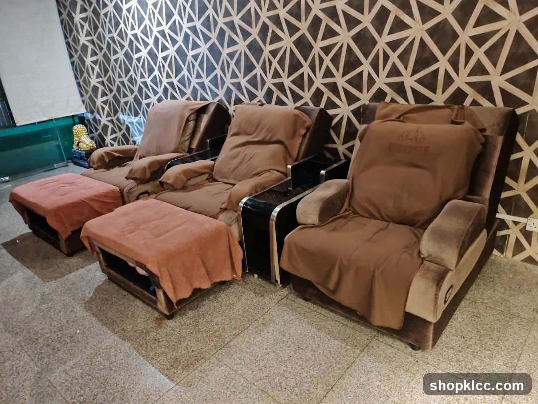 Massage Chair Lounge Area