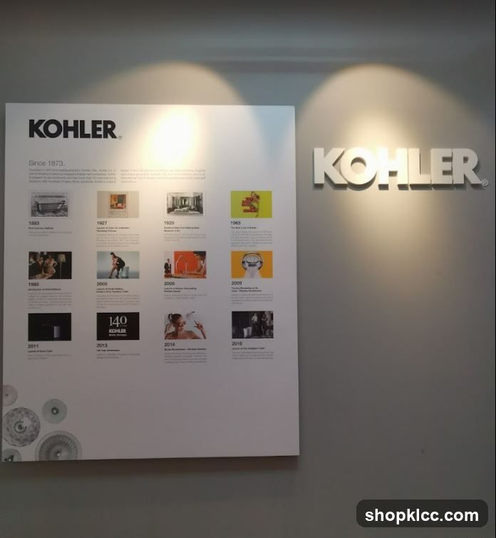 Kohler History Display