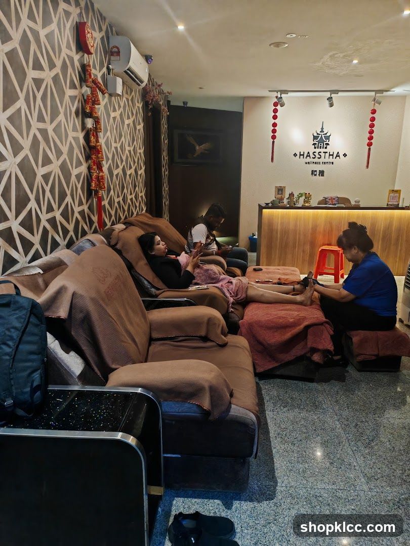 Interior of a spa or wellness center