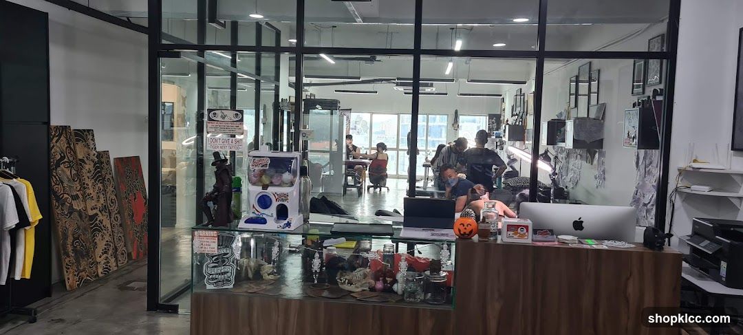 Interior of a creative workspace or studio