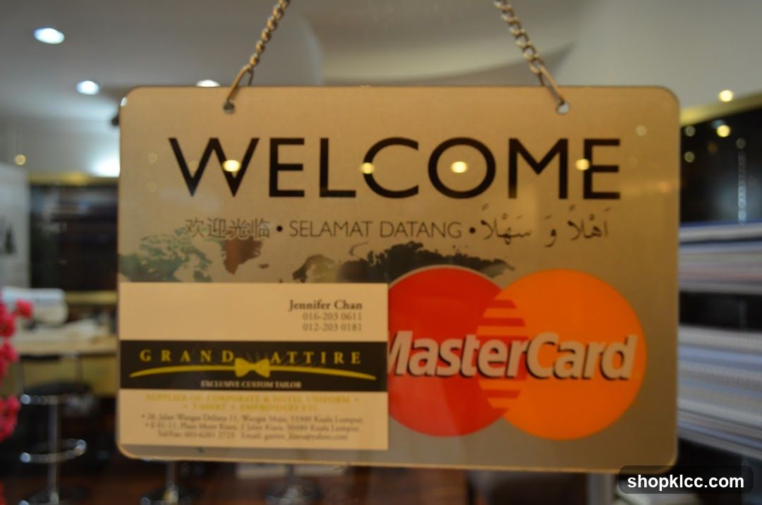 Welcome Sign with Business Information