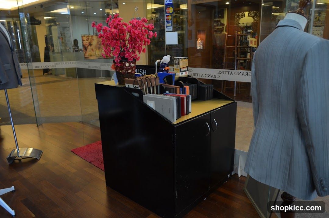 Store Display with Mannequin and Floral Arrangement