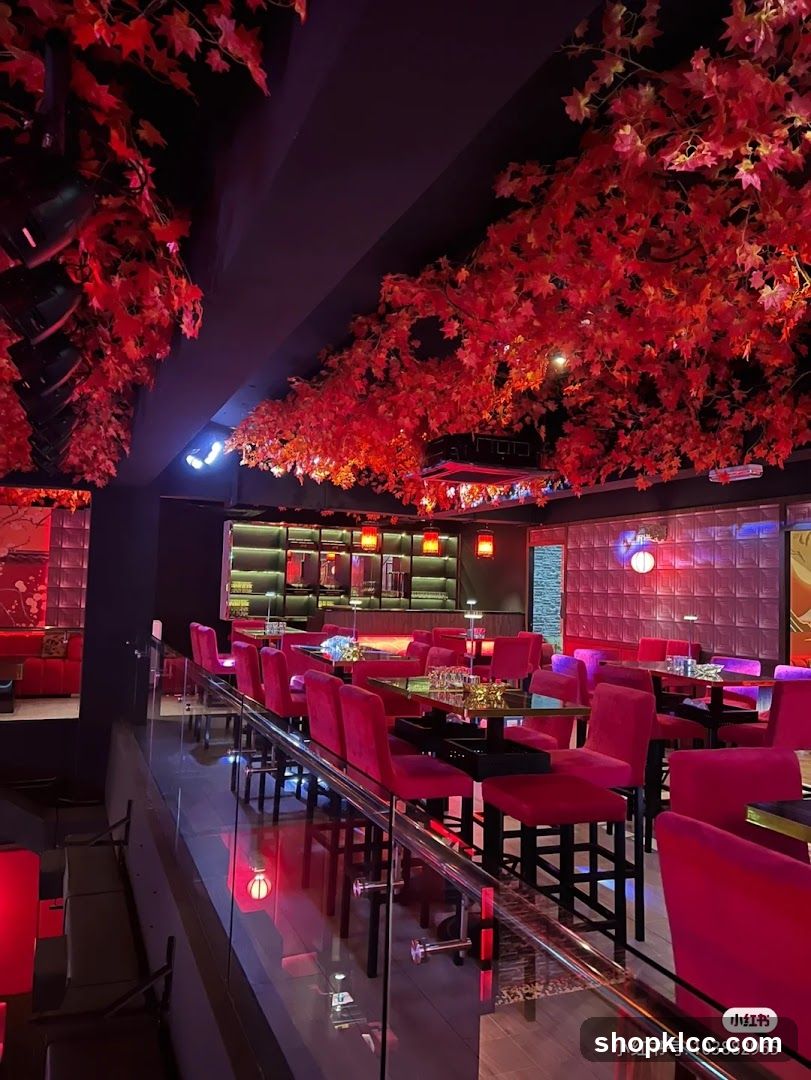 Red Themed Interior Space