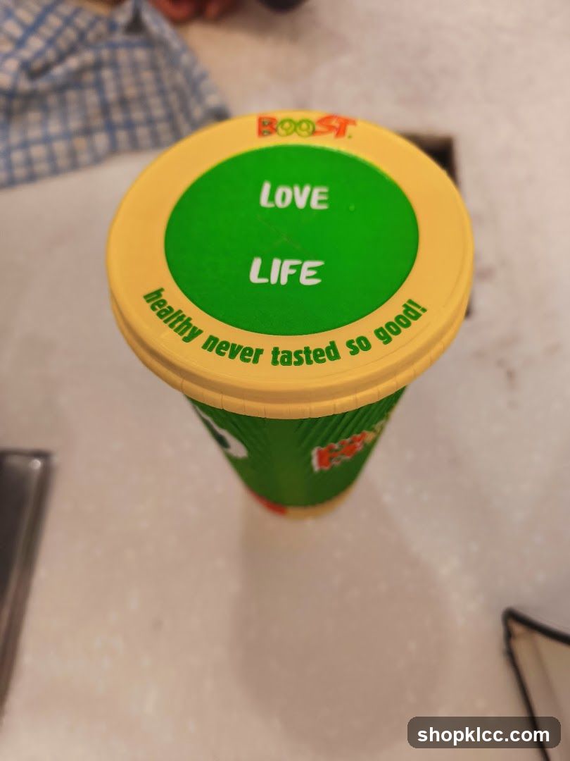 Boost Juice Cup