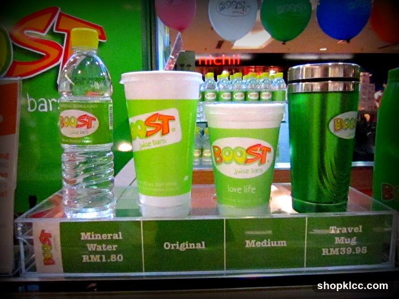 Boost Juice Bar Display