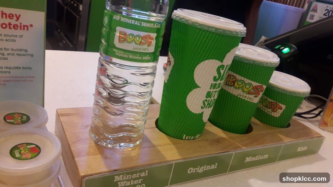 Boost Juice Bar Display