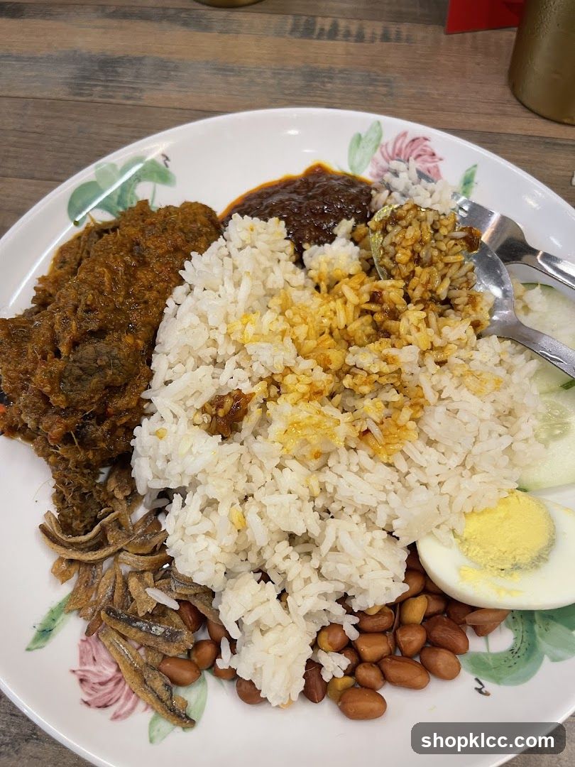 Nasi Lemak Plate