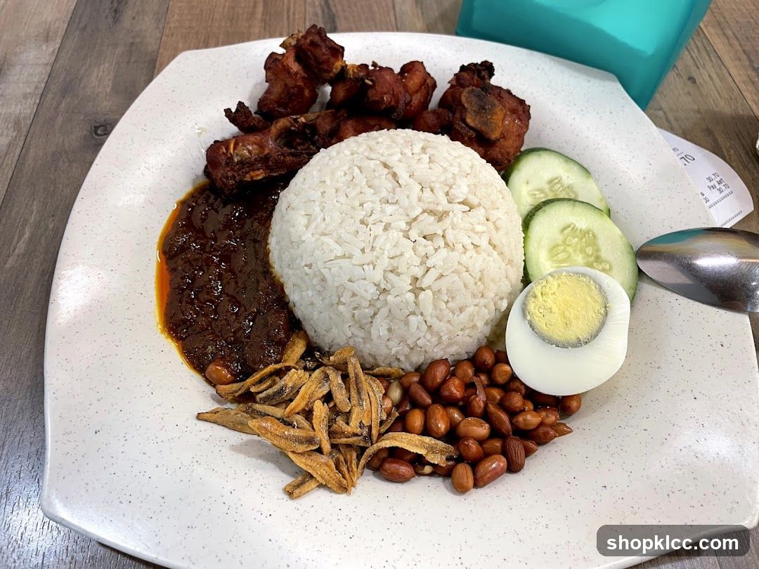 Nasi Lemak Plate