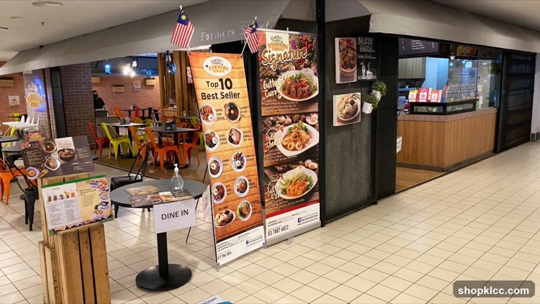 Farmers Market Food Court Interior