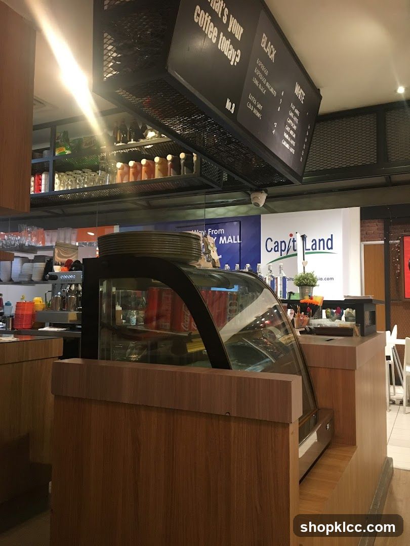 Coffee Shop Interior View