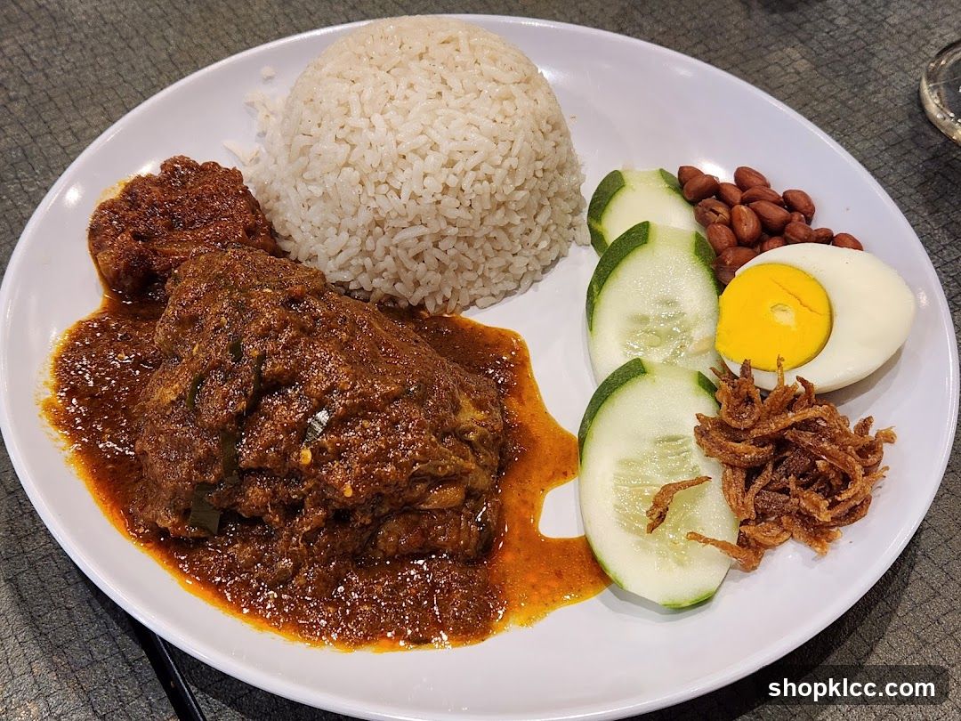 Nasi Lemak Plate