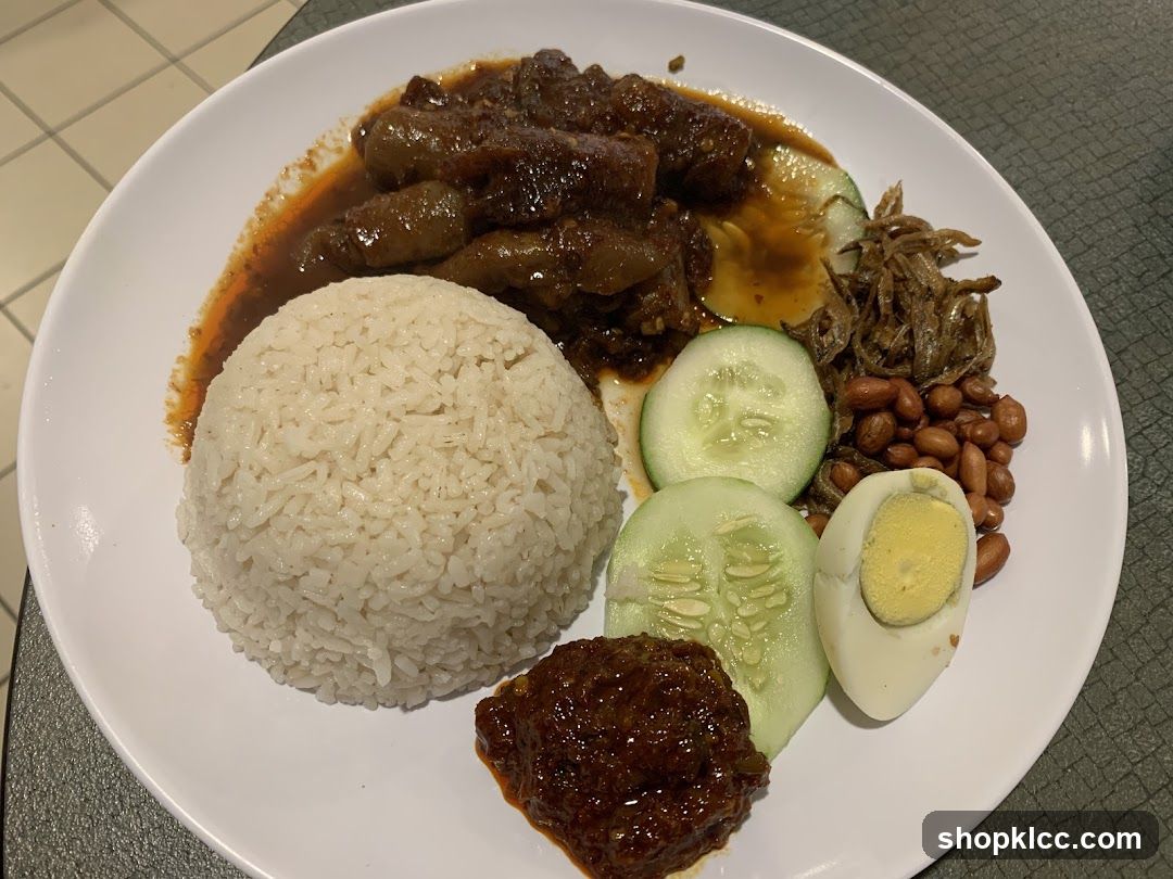 Nasi Lemak Plate