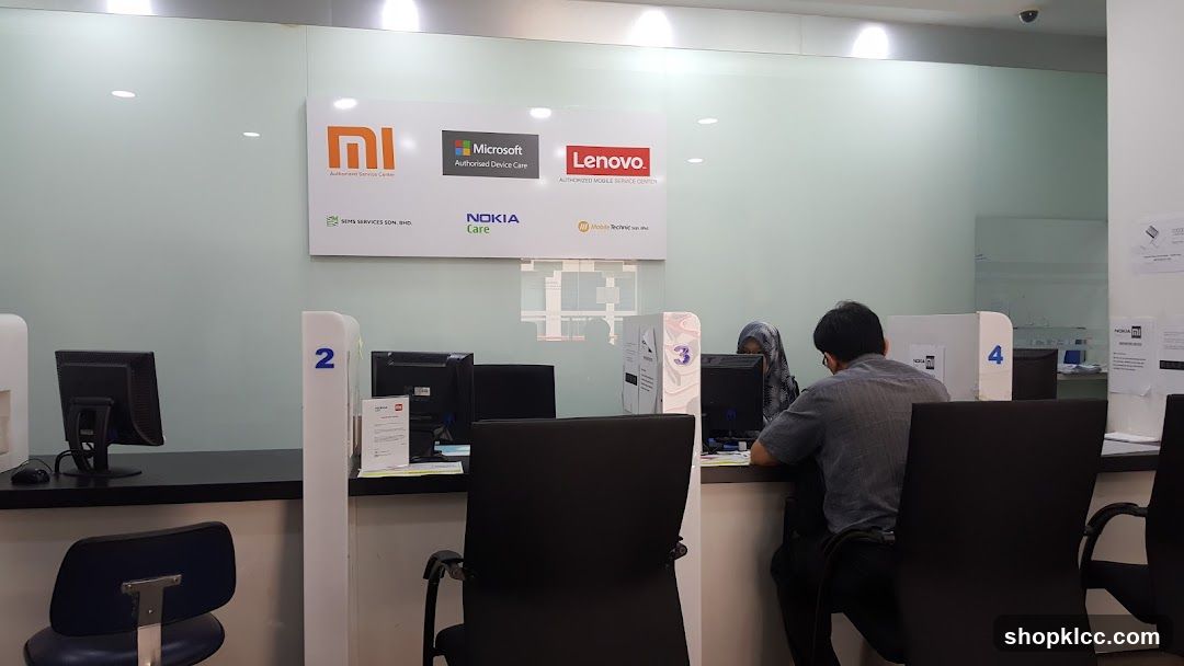 Service Counter Interior