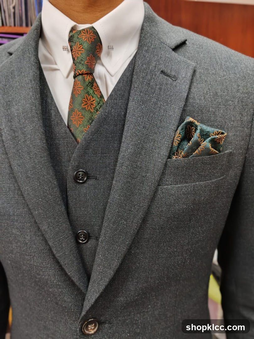 Men's Suit and Accessories Display