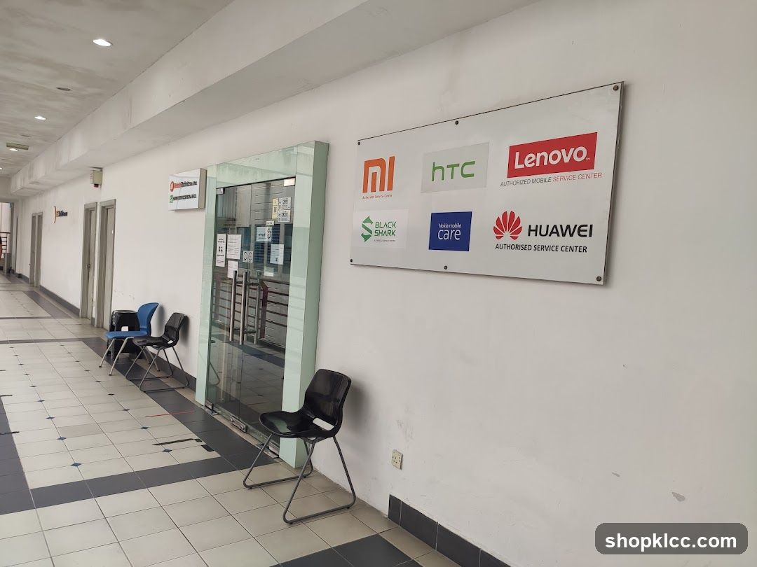 Service Center Hallway