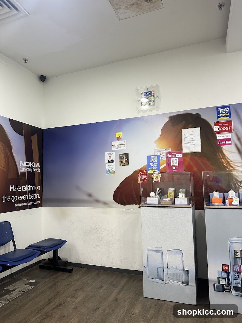Mobile Phone Store Interior