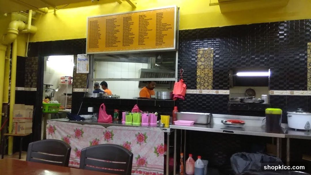 Restaurant Kitchen and Serving Area