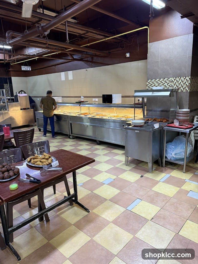 Buffet Serving Area