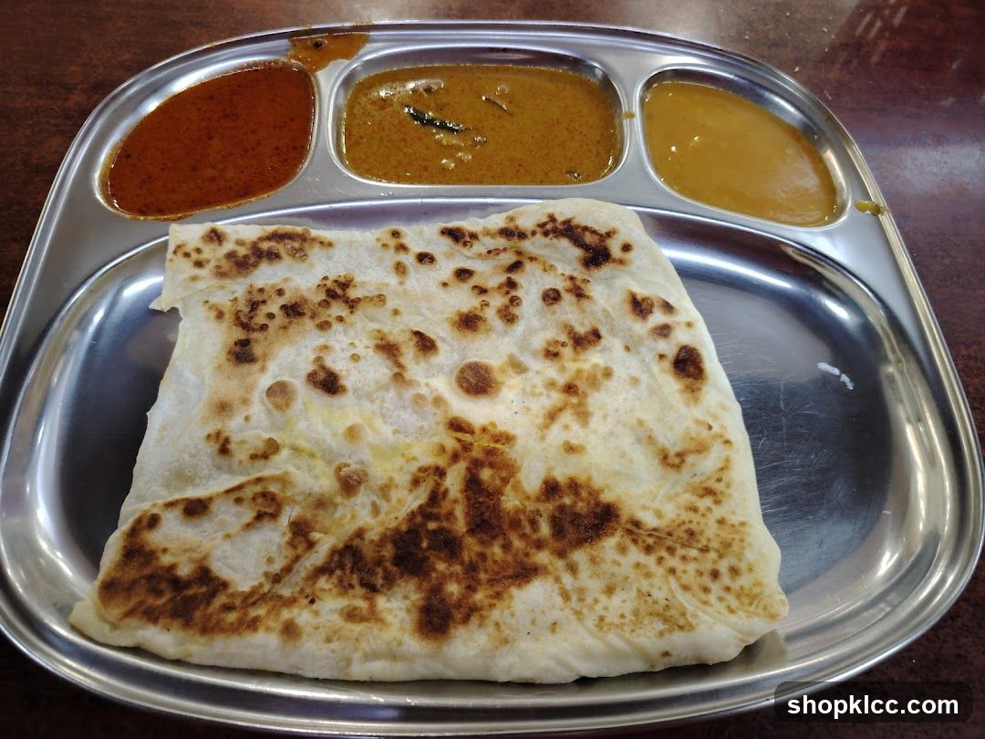 Roti Canai with Curries