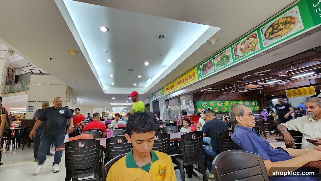 Busy Food Court