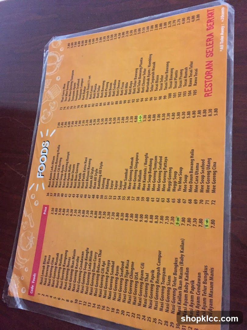 RESTORAN SELERA BERKAT