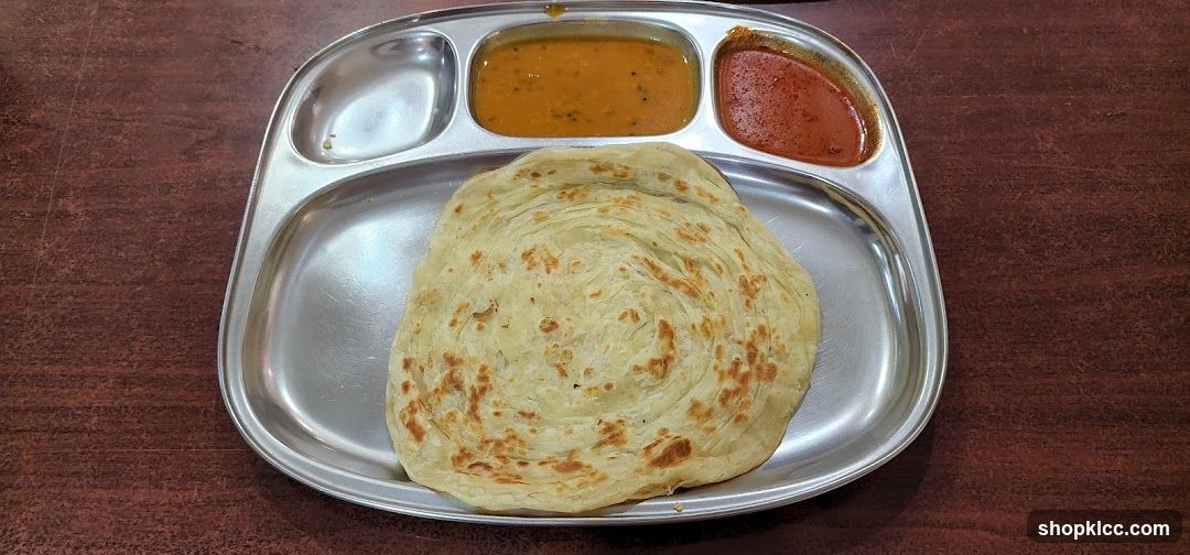 Parotta with curries