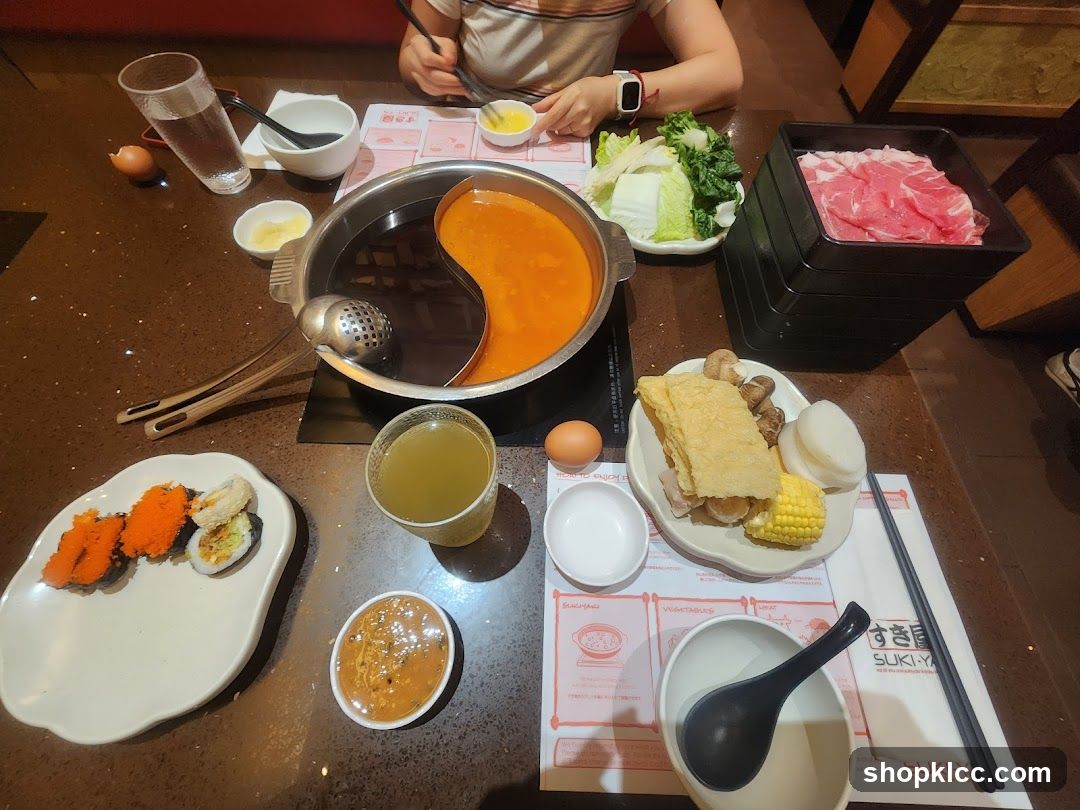 Hot Pot Meal Setup