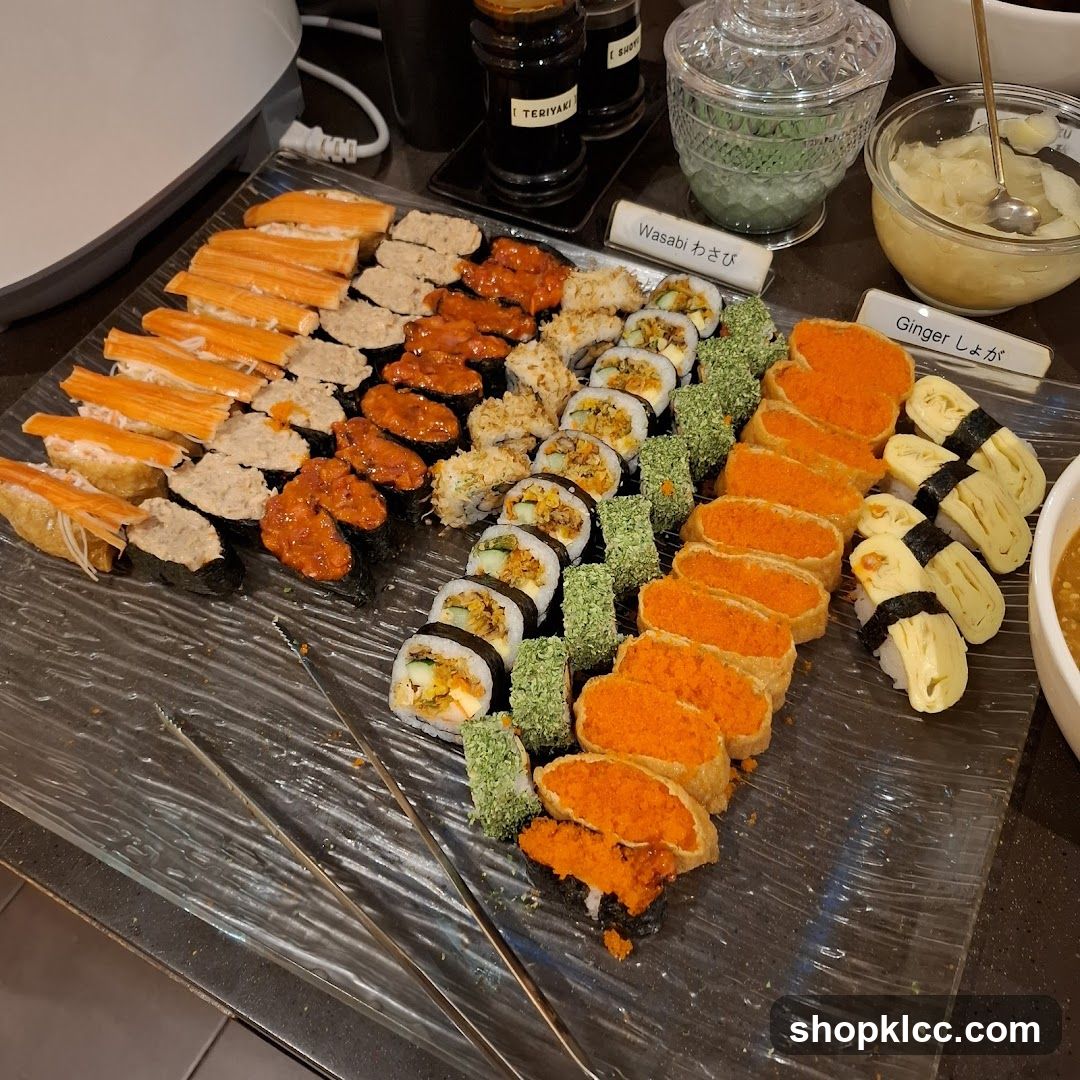 Sushi Buffet Spread