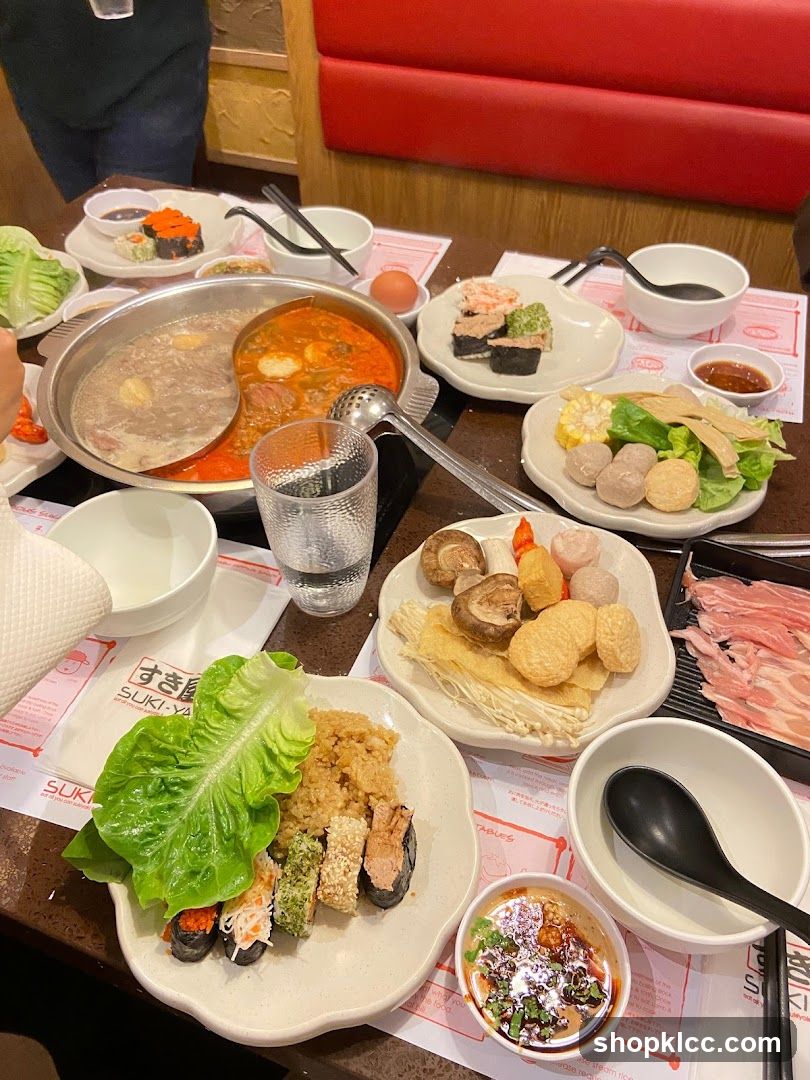 Hot Pot Meal Spread