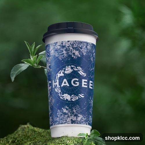 Chagee Cup on Mossy Rock