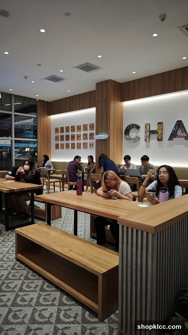 Interior of a modern cafe or restaurant