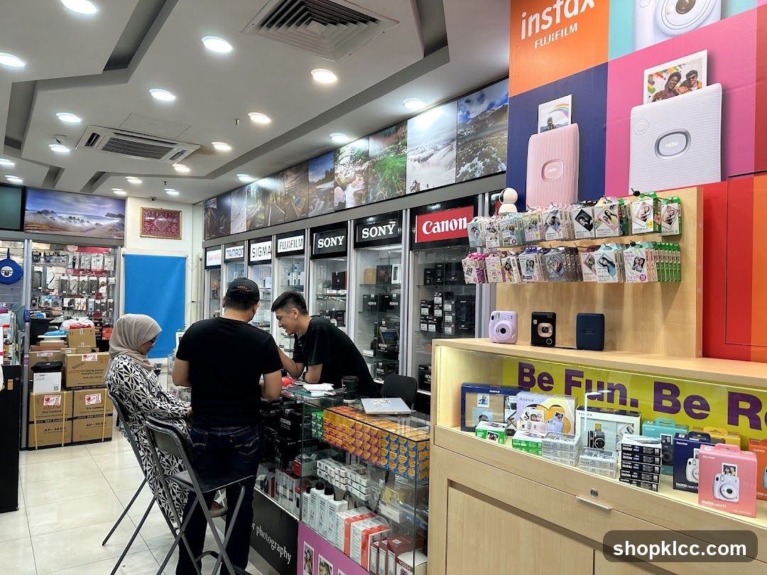Electronics Store Interior