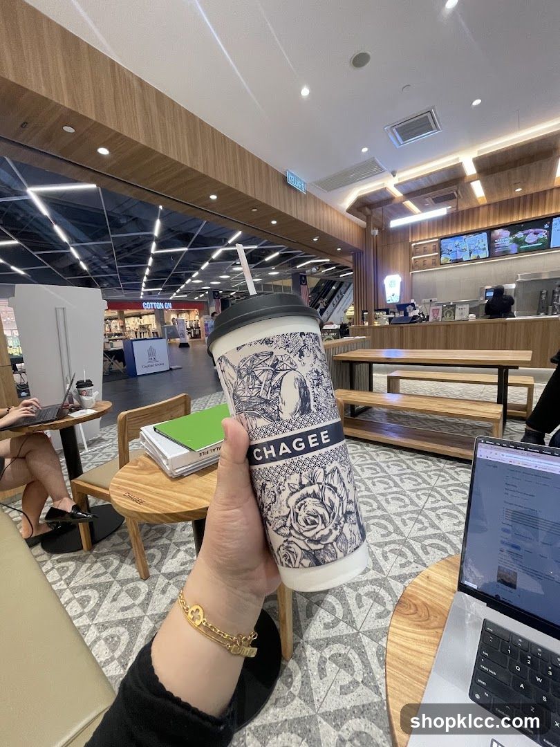 Chagee Coffee Shop Interior