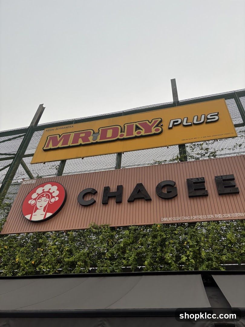 MR.D.I.Y. PLUS and CHAGEE Storefront