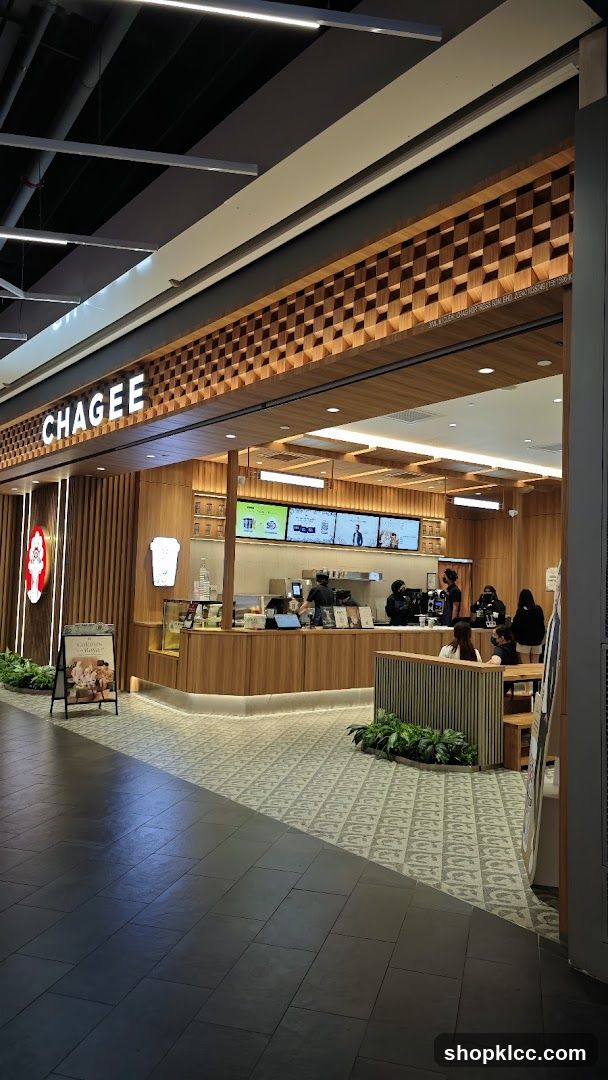 Chagee Store Interior View