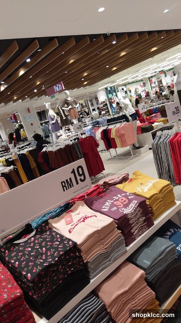 Clothing Store Interior Display