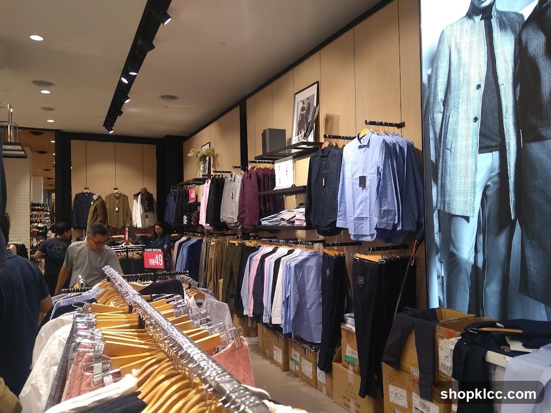 Men's Clothing Store Interior