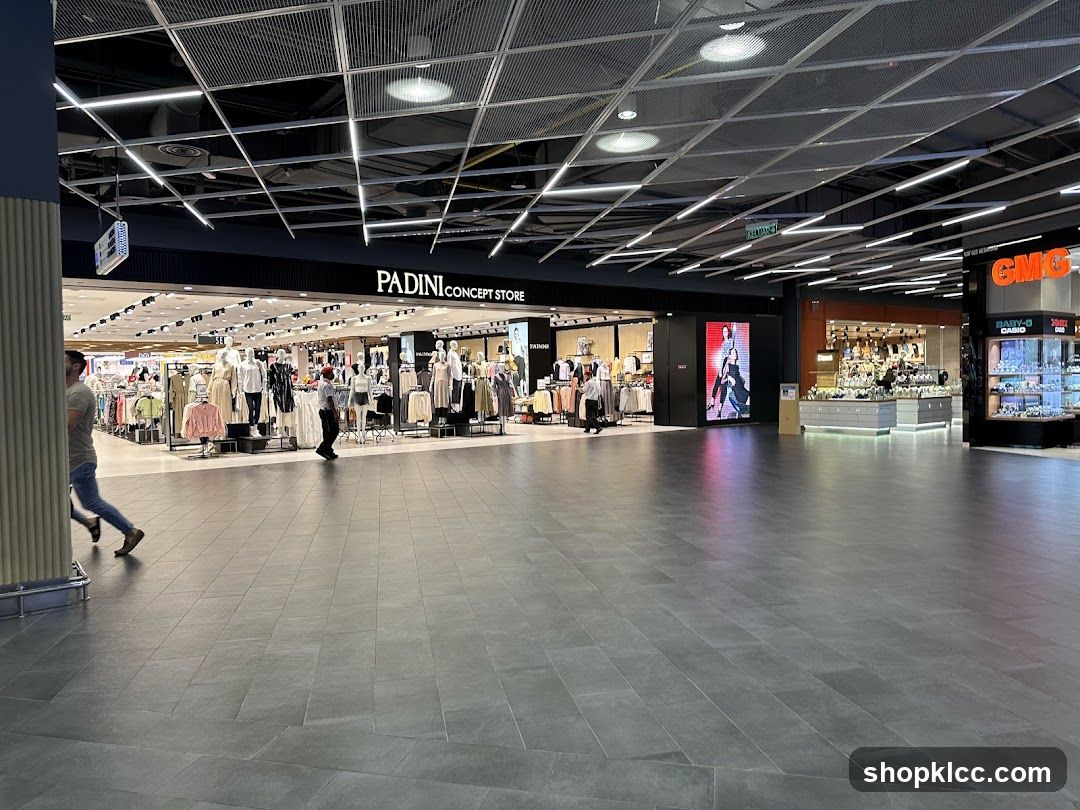 Shopping Mall Interior View